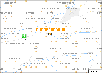 map of Gheorghe Doja