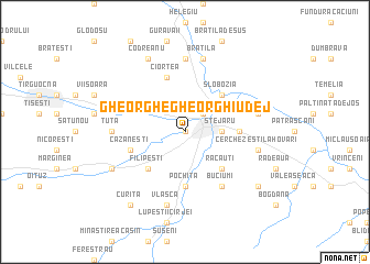 map of Gheorghe Gheorghiu-Dej