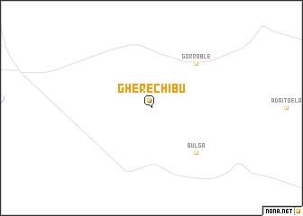 map of Gherechibu