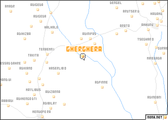 map of Gherghera