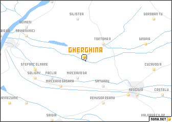 map of Gherghina