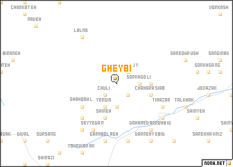 map of Gheybī