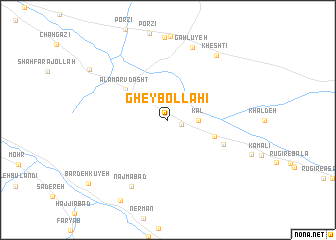 map of Gheybollāhī