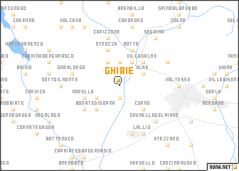 map of Ghiaie