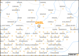 map of Ghiāl