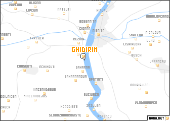 map of Ghidirim