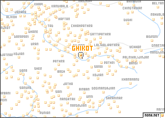 map of Ghikōt