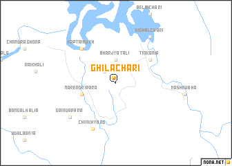 map of Ghilāchari