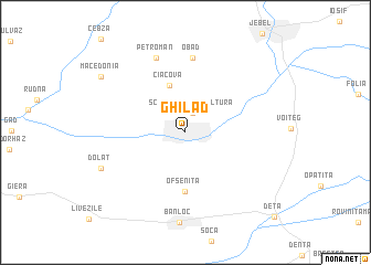 map of Ghilad