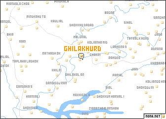 map of Ghila Khurd