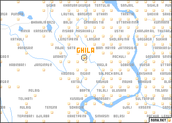 map of Ghila