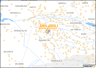 map of Ghilji Kili