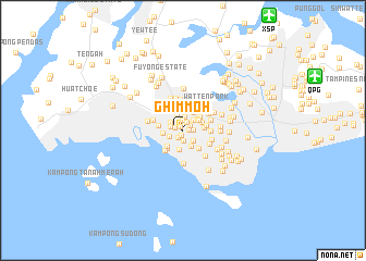 map of Ghim Moh