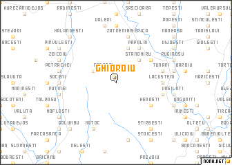 map of Ghioroiu