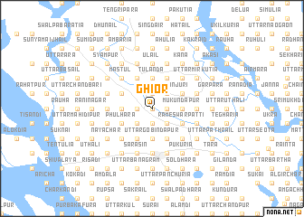 map of Ghior