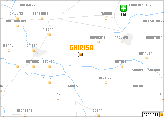 map of Ghirişa