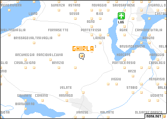 map of Ghirla