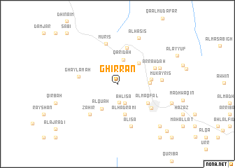 map of Ghirrān