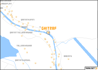 map of Ghiţrāf