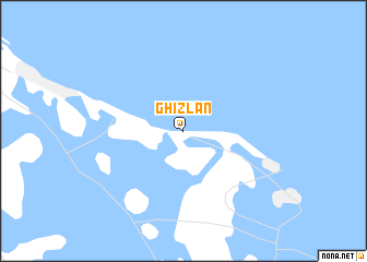 map of Ghizlān