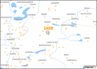 map of Ghob