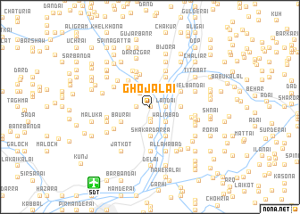 map of Ghojalai