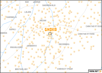 map of Ghoka