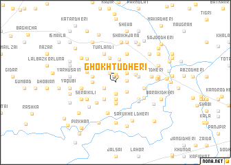 map of Ghokhtu Dheri