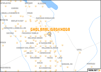 map of Gholām‘alī Dād Khodā