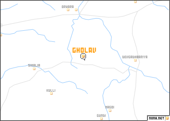 map of Gholav