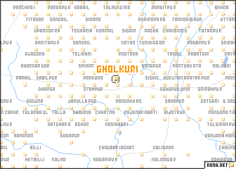 map of Gholkuri