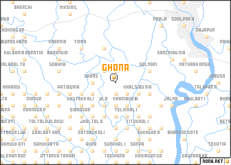 map of Ghona