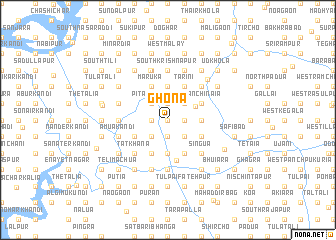 map of Ghona