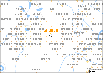 map of Ghonshi