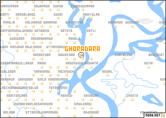 map of Ghorādāra