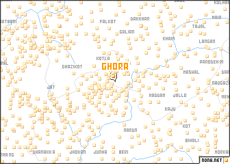 map of Ghora