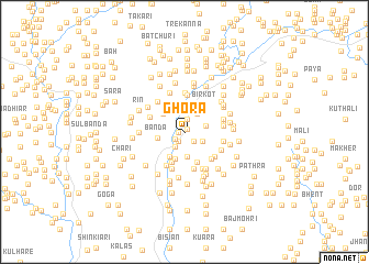 map of Ghora