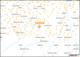 map of Ghora