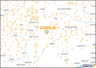 map of Ghorejo