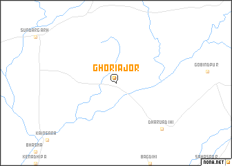 map of Ghoriajor