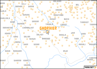 map of Ghori Ker