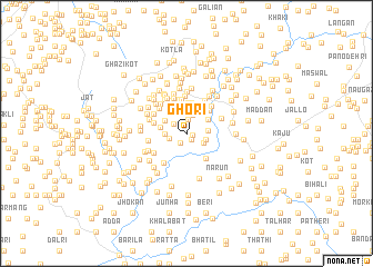 map of Ghori