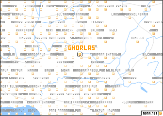 map of Ghorlās