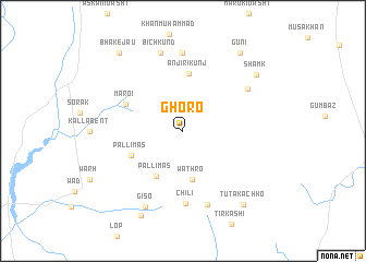 map of Ghoro