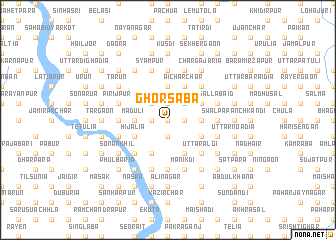 map of Ghorsāba