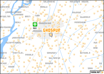 map of Ghospur