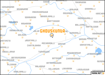 map of Ghouskunda