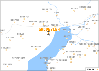 map of Ghoveyleh