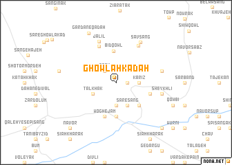 map of Ghowlah Kadah