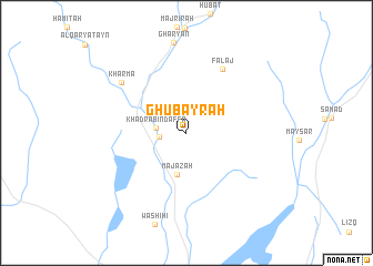 map of Ghubayrah